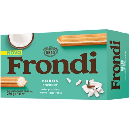 KRAS NAPOLITANKE VAFEL KOKOS FRONDI 250G Cene