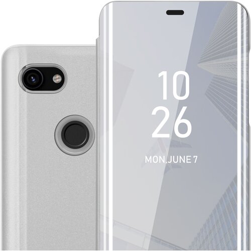 Cadorabo primera, združljiv z Googlom v Agate Silver - Clear View Zrcalo Za&scaron;čitni pokrov s funkcijo stojala 360 stopinj za&scaron;čita, (20572767) Cene