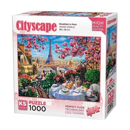KS Games Igračka puzzle doručak u Parizu 1000 dijelova 20792 Cene