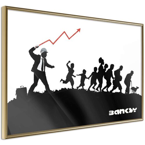  Poster - Banksy: The Whip 45x30 Slike