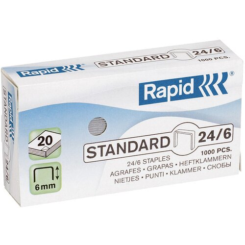  NAMIGI ZA STROJE &amp;Scaron;T.24/6 PK1000 STANDARD RAPID 24855600 Slike