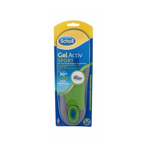 Scholl gel active sport gel vložki za športne čevlje 35,5 - 40,5 eu 1 ks za ženske Cene