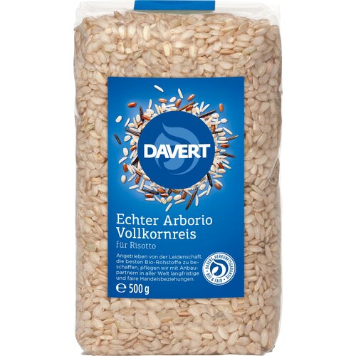 Davert Bio prava Arborio riža integralna - 500 g Cijene