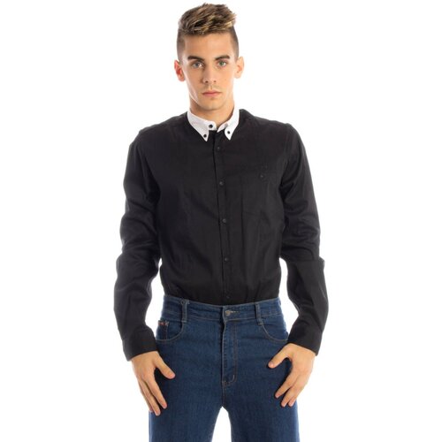 PAPETE MEN&#39;S BLACK LONG SLEEVE SHIRT Cene