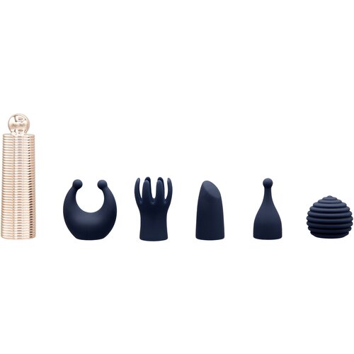 Pillow Talk Secrets Choices 6 Piece Mini Massager Set Navy Blue/Rose Gold Cijene