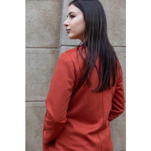 Only Joline Faux Suede Coat CC Otw 15179864 Plava Cijene