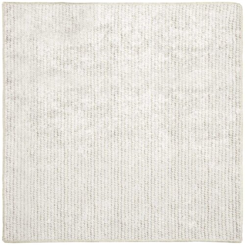  Tepih Krem 100 x 100 cm 100% poliester 3 mm Mogu se prati Slike
