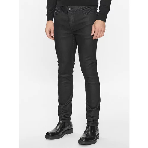 Karl Lagerfeld Jeans hlače 265801 534842 Črna Slim Fit