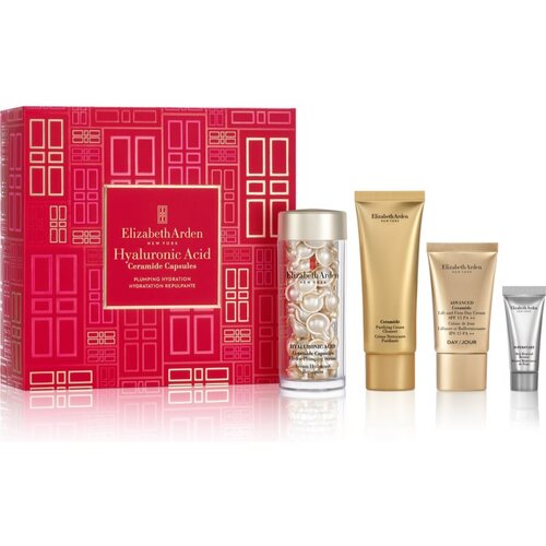 Elizabeth Arden Hyaluronic Acid Ceramide Capsules Hydra-Plumping Serum darilni set za ženske Slike