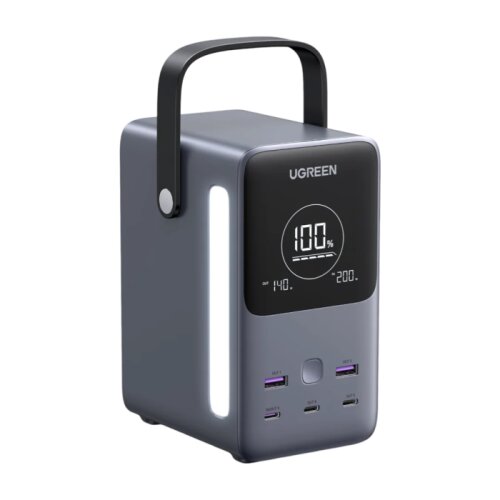 Ugreen prenosna polnilna baterija 48.000mAh, 300W s pametnim digitalnim zaslonom Cene