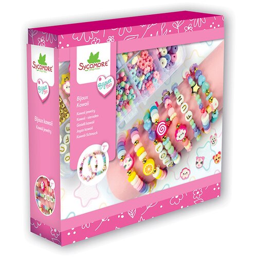 SYCOMORE Izdelava nakita &ndash; zapestnice iz polimernih kroglic &ndash; Kawaii Cene