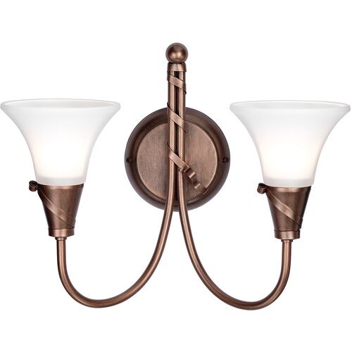 Elstead Lighting Elstead EM2-COPPER - Zidno svetlo EMILY 2xE14/40W/230V Cene