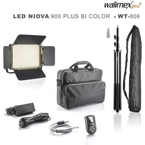  Walimex pro LED Niova 900 Plus Bi Color 54W Set sa WT-806 Stativom Cijene