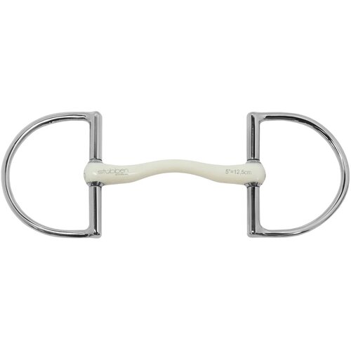 St&amp;uuml;bben Brzda 1303 Fine Line Flex D-Ring Snaffle - 11,5 cm Slike
