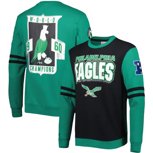 Mitchell And Ness Philadelphia Eagles All Over Crew 2.0 pulover