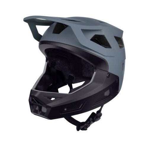 Force drop downhill, sivo - crna l-xl Kaciga ( 902185 ) Slike