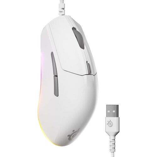 Steel Series Rival 3 Gen 2 žična RGB igralna mi&scaron;ka bele barve Cene