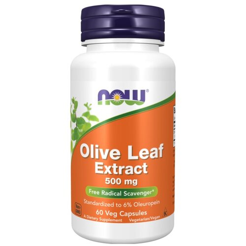 Now Foods Izvleček oljčnih listov NOW, 500 mg (60 kapsul) Slike