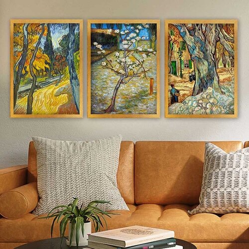 Wallity Set uramljenih slika 3AC_UN87641, 3 Dela Cene