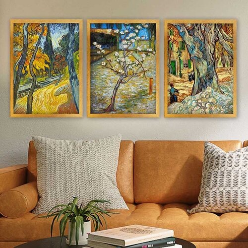 Wallity Set uramljenih slika 3AC_UN87641, 3 dijela Cene