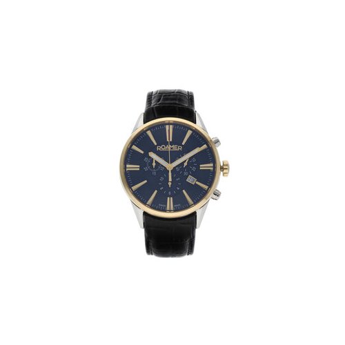 Roamer Ročna ura Superior Chrono 508837 47 85 05 Črna Slike