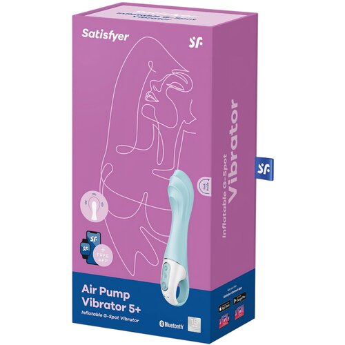 Satisfyer Vibrator Air Pump Vibrator 5, moder Slike
