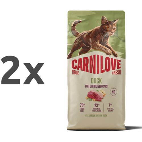Carnilove Cat True Fresh Adult Sterilised, briketi - raca 2 x 6 kg Cene