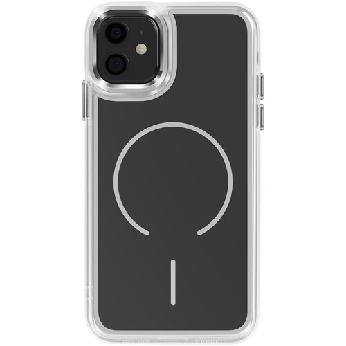 AVIZAR Ohi&scaron;je MagSafe za iPhone 11 z ojačanimi dvomaterialnimi mehkimi robovi, Črna, (5000190215) Cene