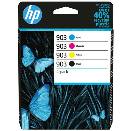 HP Komplet kartu&amp;scaron; 6ZC73AE nr.903 (BK/C/M/Y), original Slike