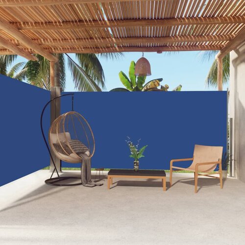 vidaXL Uvlačiva bočna tenda plava180 x 600 cm Cijene