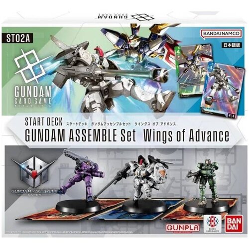 Bandai Društvena igra - Gundam - TCG Wings Of Advance Assemble Set Starter Deck Cene