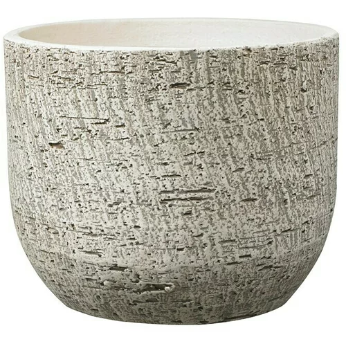 Soendgen Keramik Okrugla tegla za biljke (Vanjska dimenzija (ø x V): 22 x 19 cm, Bijele boje, Keramika)