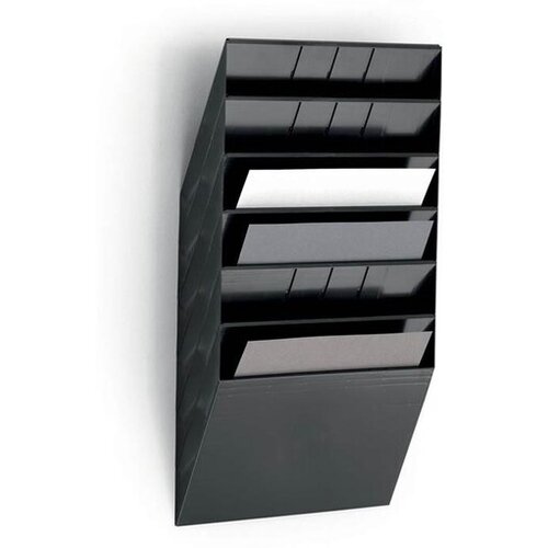 Durable Stalak Flexiboxx 6 x A4, ležeći, Crna Cijene