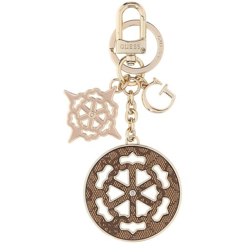 Guess Vreče za shranjevanje Ella Logo Keyring Pozlačena Cene