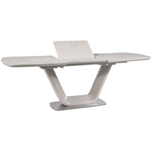 Molarem Home stol ARMANI - MDF + keramika - sivi Slike