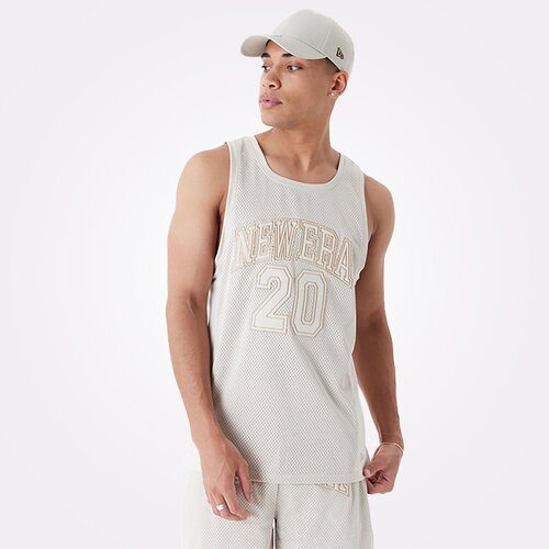 New Era muŠka majica arch logo stone mesh tank top Cene