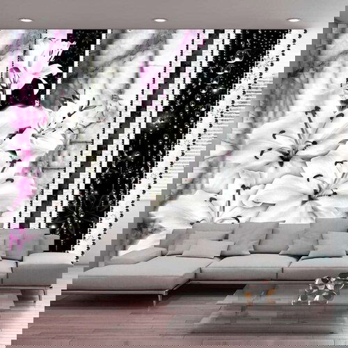  Tapeta - Crying lilies on purple marble 250x175 Slike