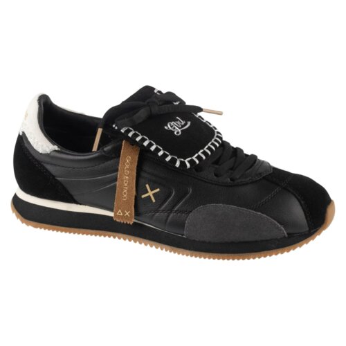 Sun68 Nizke superge Woman Easy Runner Leather Črna Slike