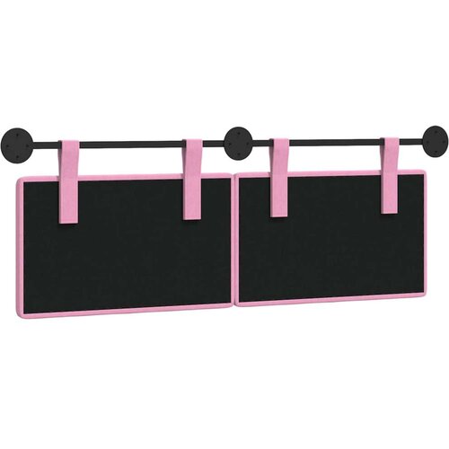  Držeće uzglavlje Zidne Ružičasta 130 x 55 x 5 cm tkanina - Ružičasta 120 cm bez LED Slike
