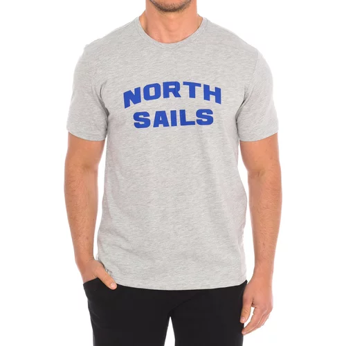 North Sails Majice s kratkimi rokavi 9024180-926 Siva