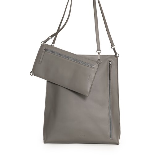 Woox Womens Handbag 2in1 Colima Gray Slike