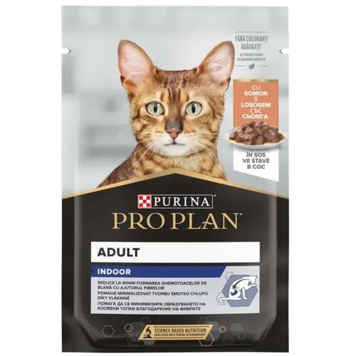 Pro Plan Indoor losos, vrećica 85g Slike
