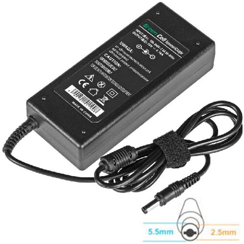 Green cell AD27AP power adapter/inverter Indoor 90 W Black Cene