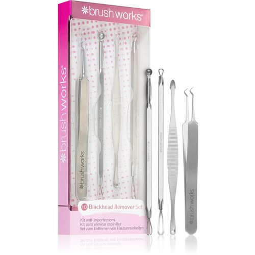 Brushworks Blackhead & Blemish Remover Set set (za globoko čiščenje) Cene