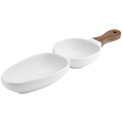Ladelle Bela porcelanska servirna skleda Ladelle Essentials Cene