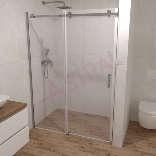Astral leo tuš paravan 140cm nano 8mm Cene