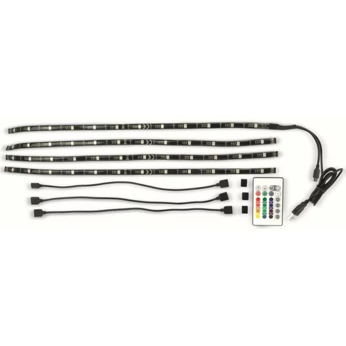 TV LED traka RGB 4x 50cm USB