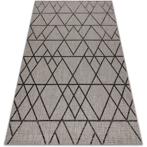 RugsX Preproge Preproga v videzu sisala FLOORLUX 20508 srebro 120x170 cm Siva Cene
