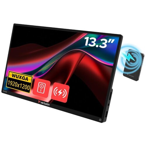 Verbatim Portable Touchscreen Monitor 13.3 WUXGA Resolution & Wireless Power Supply Cijene