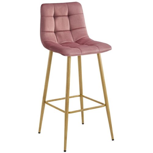  ARCETO stolac - tamnoružičasti bar&scaron;un / noge od hrasta x 1 Cijene